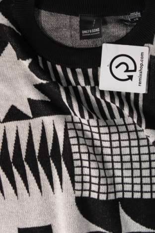 Ανδρικό πουλόβερ Only & Sons, Μέγεθος L, Χρώμα Πολύχρωμο, Τιμή 7,11 €