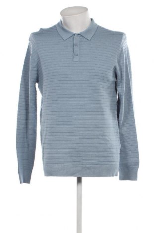 Мъжки пуловер Only & Sons, Размер L, Цвят Син, Цена 18,40 лв.