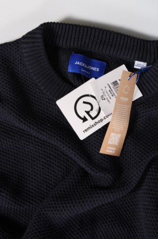 Ανδρικό πουλόβερ Originals By Jack & Jones, Μέγεθος M, Χρώμα Μπλέ, Τιμή 8,76 €