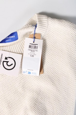 Ανδρικό πουλόβερ Originals By Jack & Jones, Μέγεθος XXL, Χρώμα Εκρού, Τιμή 9,46 €