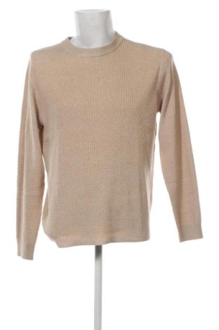 Ανδρικό πουλόβερ Originals By Jack & Jones, Μέγεθος L, Χρώμα  Μπέζ, Τιμή 7,71 €
