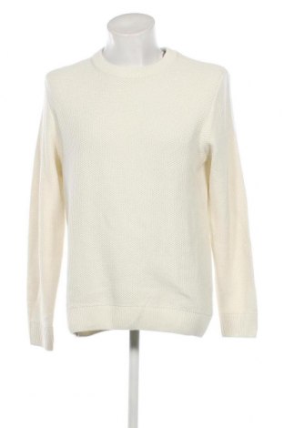 Ανδρικό πουλόβερ Originals By Jack & Jones, Μέγεθος XL, Χρώμα Εκρού, Τιμή 10,52 €