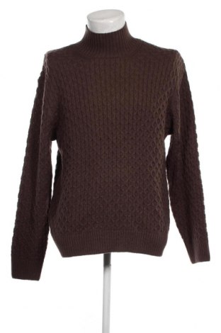 Мъжки пуловер Originals By Jack & Jones, Размер L, Цвят Кафяв, Цена 30,60 лв.