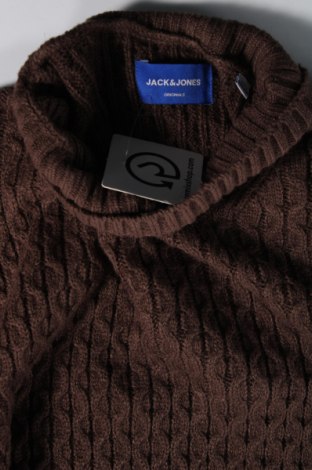 Ανδρικό πουλόβερ Originals By Jack & Jones, Μέγεθος L, Χρώμα Καφέ, Τιμή 8,06 €
