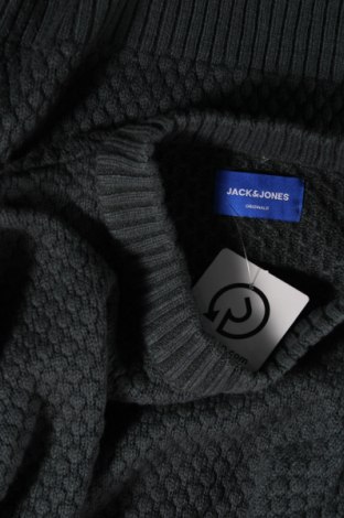 Męski sweter Originals By Jack & Jones, Rozmiar L, Kolor Zielony, Cena 90,63 zł