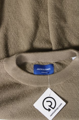 Ανδρικό πουλόβερ Originals By Jack & Jones, Μέγεθος L, Χρώμα Γκρί, Τιμή 15,77 €