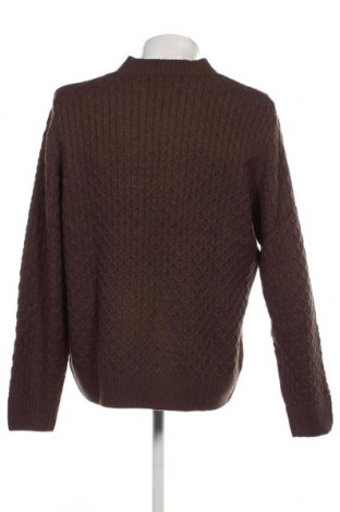 Мъжки пуловер Originals By Jack & Jones, Размер XL, Цвят Кафяв, Цена 17,00 лв.