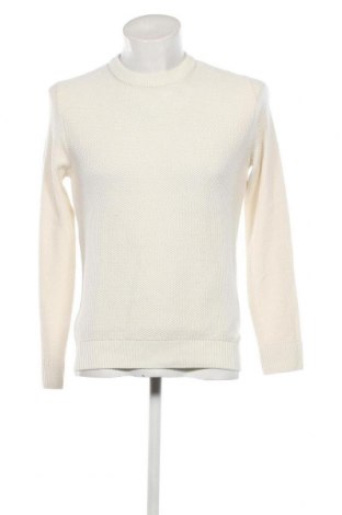 Ανδρικό πουλόβερ Originals By Jack & Jones, Μέγεθος S, Χρώμα Εκρού, Τιμή 15,77 €