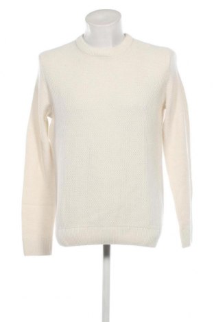 Ανδρικό πουλόβερ Originals By Jack & Jones, Μέγεθος L, Χρώμα Λευκό, Τιμή 8,41 €