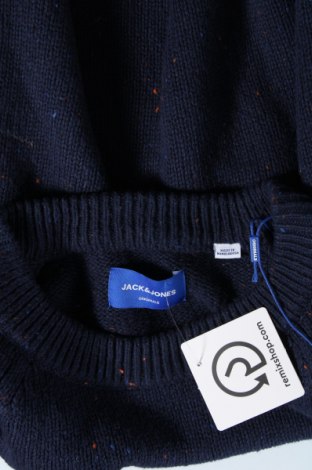Мъжки пуловер Originals By Jack & Jones, Размер M, Цвят Син, Цена 23,12 лв.