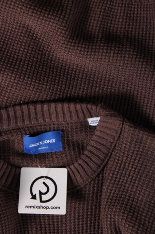 Ανδρικό πουλόβερ Originals By Jack & Jones, Μέγεθος S, Χρώμα Καφέ, Τιμή 12,62 €
