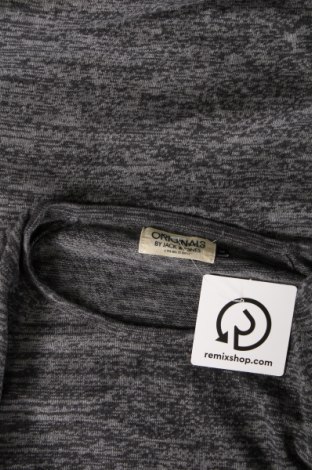 Ανδρικό πουλόβερ Originals By Jack & Jones, Μέγεθος L, Χρώμα Γκρί, Τιμή 7,13 €