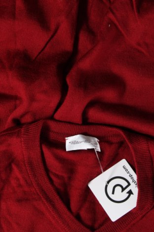 Мъжки пуловер Peter Hahn, Размер M, Цвят Червен, Цена 14,96 лв.