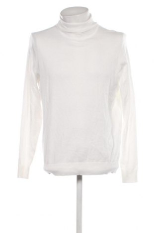 Ανδρικό πουλόβερ Pier One, Μέγεθος L, Χρώμα Λευκό, Τιμή 10,67 €