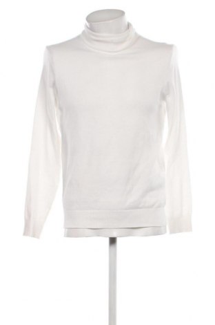 Ανδρικό πουλόβερ Pier One, Μέγεθος S, Χρώμα Λευκό, Τιμή 11,62 €