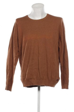 Мъжки пуловер Pierre Cardin, Размер XXL, Цвят Кафяв, Цена 27,28 лв.