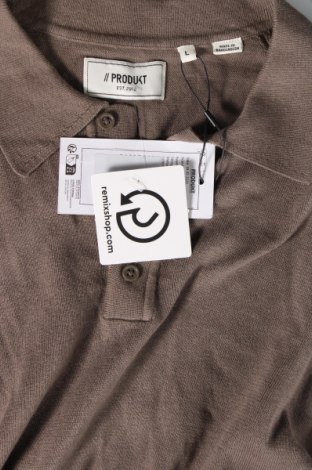 Herrenpullover Produkt by Jack & Jones, Größe L, Farbe Grau, Preis 35,05 €