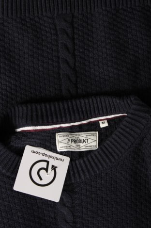 Ανδρικό πουλόβερ Produkt by Jack & Jones, Μέγεθος M, Χρώμα Μπλέ, Τιμή 4,90 €