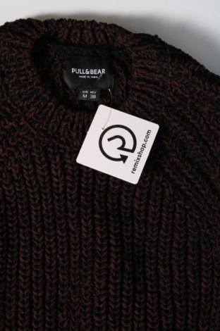 Мъжки пуловер Pull&Bear, Размер M, Цвят Кафяв, Цена 11,89 лв.