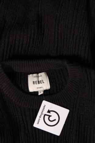 Herrenpullover Redefined Rebel, Größe L, Farbe Schwarz, Preis 20,41 €