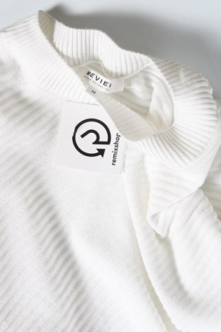 Ανδρικό πουλόβερ Review, Μέγεθος M, Χρώμα Λευκό, Τιμή 9,80 €