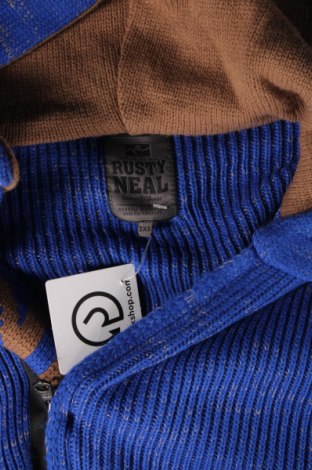 Мъжки пуловер Rusty Neal, Размер 3XL, Цвят Син, Цена 24,00 лв.