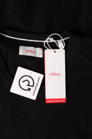 Ανδρικό πουλόβερ S.Oliver, Μέγεθος 3XL, Χρώμα Μαύρο, Τιμή 37,11 €