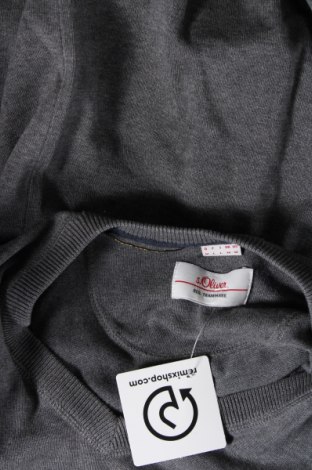 Ανδρικό πουλόβερ S.Oliver, Μέγεθος M, Χρώμα Γκρί, Τιμή 6,12 €
