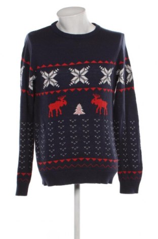 Мъжки пуловер SUPPLY PROJECT, Размер L, Цвят Син, Цена 12,88 лв.