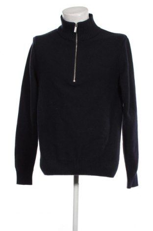 Ανδρικό πουλόβερ Selected Homme, Μέγεθος L, Χρώμα Μπλέ, Τιμή 21,03 €
