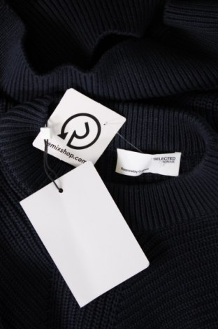 Ανδρικό πουλόβερ Selected Homme, Μέγεθος M, Χρώμα Μπλέ, Τιμή 16,82 €