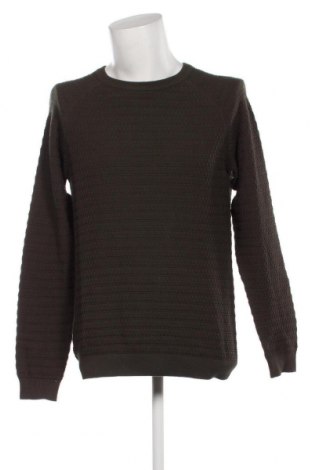 Мъжки пуловер Selected Homme, Размер L, Цвят Зелен, Цена 34,68 лв.