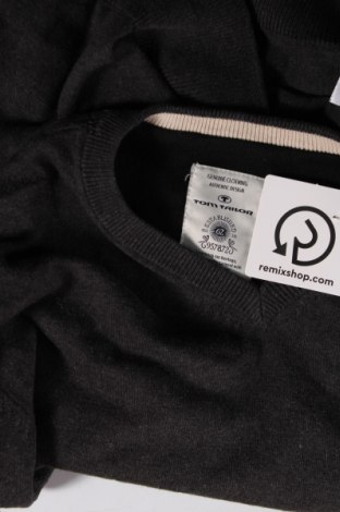 Мъжки пуловер Tom Tailor, Размер M, Цвят Сив, Цена 7,92 лв.