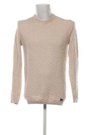 Ανδρικό πουλόβερ Tom Tailor, Μέγεθος M, Χρώμα  Μπέζ, Τιμή 8,61 €