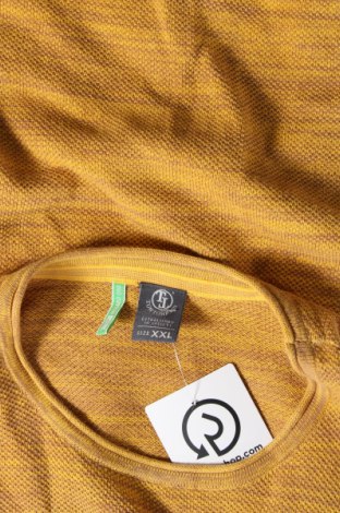 Ανδρικό πουλόβερ Tom Tompson, Μέγεθος XXL, Χρώμα Κίτρινο, Τιμή 7,36 €