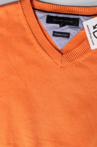 Pánský svetr  Tommy Hilfiger, Velikost S, Barva Oranžová, Cena  1 084,00 Kč