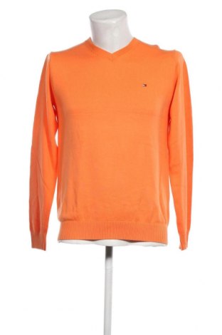 Herrenpullover Tommy Hilfiger, Größe S, Farbe Orange, Preis 47,32 €