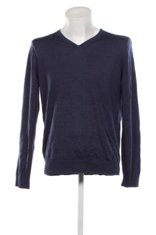 Ανδρικό πουλόβερ Uniqlo, Μέγεθος L, Χρώμα Μπλέ, Τιμή 5,79 €