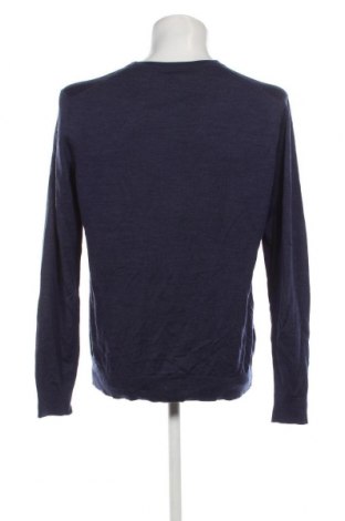 Мъжки пуловер Uniqlo, Размер L, Цвят Син, Цена 24,00 лв.