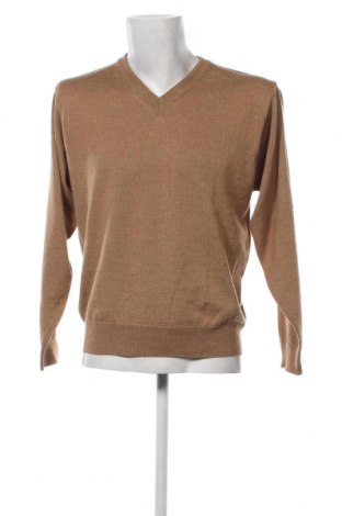 Мъжки пуловер Via Cortesa, Размер M, Цвят Бежов, Цена 15,66 лв.