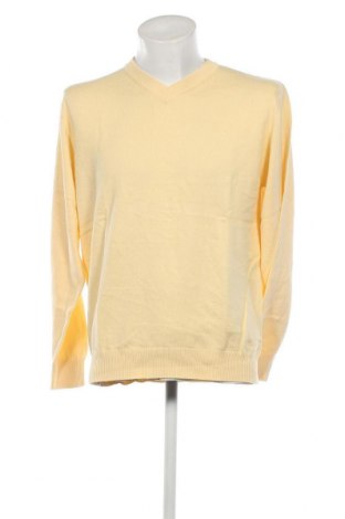 Мъжки пуловер Warren & Parker, Размер L, Цвят Жълт, Цена 12,76 лв.