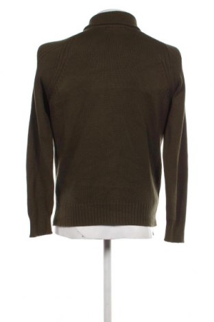 Мъжки пуловер Zara, Размер M, Цвят Зелен, Цена 10,35 лв.