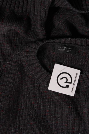 Мъжки пуловер Zara Man, Размер M, Цвят Сив, Цена 8,51 лв.