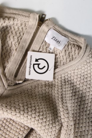 Мъжки пуловер Zizzi, Размер L, Цвят Бежов, Цена 18,00 лв.