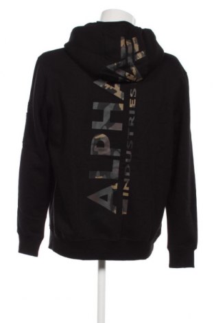 Ανδρικό φούτερ Alpha Industries, Μέγεθος L, Χρώμα Μαύρο, Τιμή 58,50 €