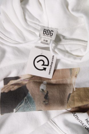 Ανδρικό φούτερ BDG, Μέγεθος S, Χρώμα Λευκό, Τιμή 18,84 €