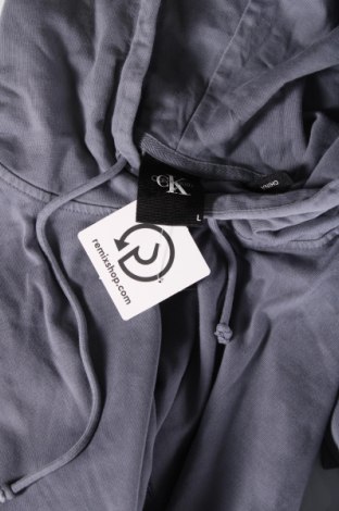 Herren Sweatshirt Calvin Klein, Größe L, Farbe Blau, Preis 36,45 €