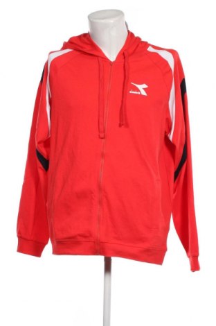 Herren Sweatshirt Diadora, Größe XL, Farbe Rot, Preis 39,80 €