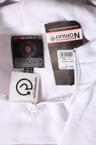 Herren Sweatshirt Geographical Norway, Größe L, Farbe Weiß, Preis 30,93 €