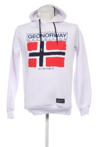 Ανδρικό φούτερ Geographical Norway, Μέγεθος L, Χρώμα Λευκό, Τιμή 30,93 €